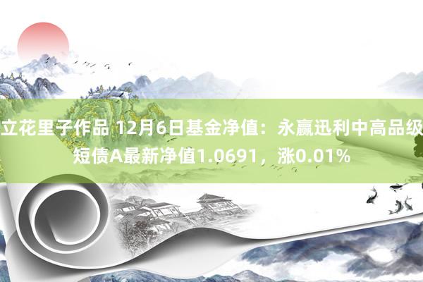 立花里子作品 12月6日基金净值：永赢迅利中高品级短债A最新净值1.0691，涨0.01%