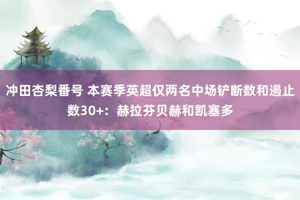 冲田杏梨番号 本赛季英超仅两名中场铲断数和遏止数30+：赫拉芬贝赫和凯塞多