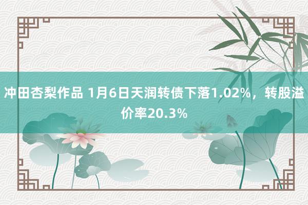 冲田杏梨作品 1月6日天润转债下落1.02%，转股溢价率20.3%