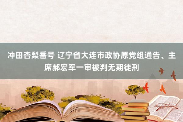 冲田杏梨番号 辽宁省大连市政协原党组通告、主席郝宏军一审被判无期徒刑